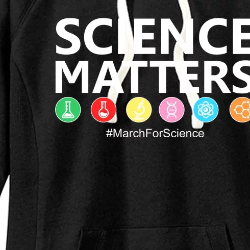 Science Matters March For Science Women's Fleece Hoodie