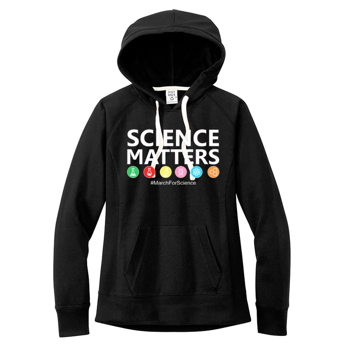 Science Matters March For Science Women's Fleece Hoodie