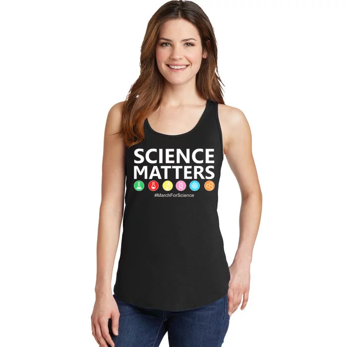 Science Matters March For Science Ladies Essential Tank