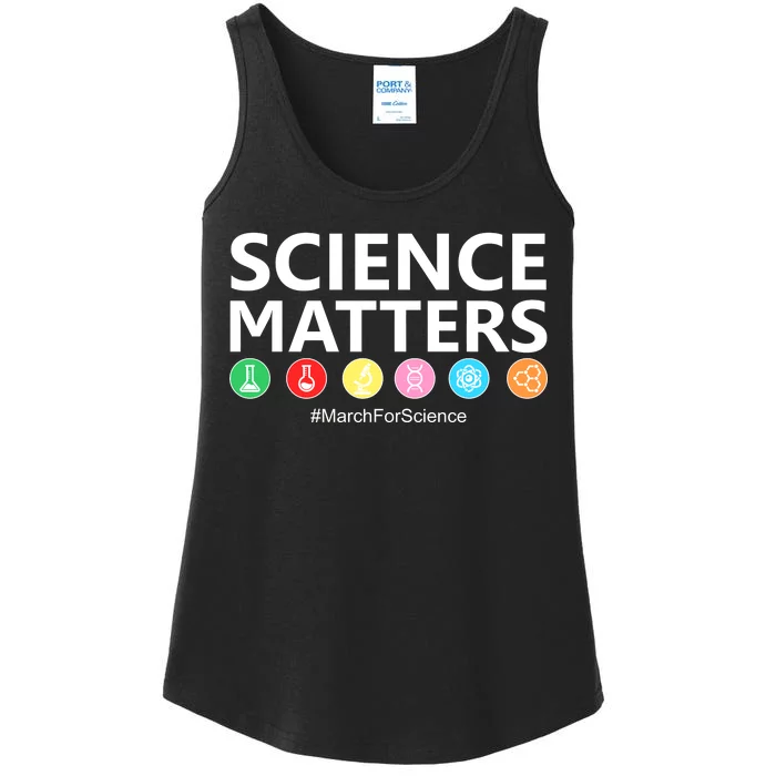 Science Matters March For Science Ladies Essential Tank