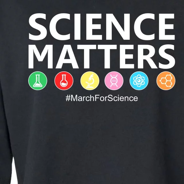 Science Matters March For Science Cropped Pullover Crew