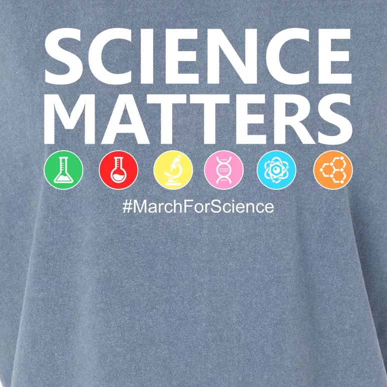 Science Matters March For Science Garment-Dyed Women's Muscle Tee