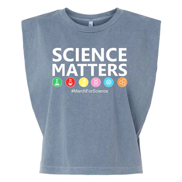 Science Matters March For Science Garment-Dyed Women's Muscle Tee