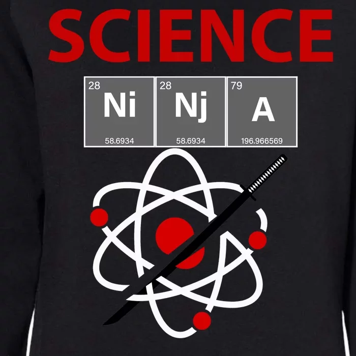 Science Ninja Womens California Wash Sweatshirt