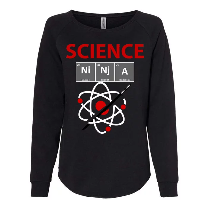 Science Ninja Womens California Wash Sweatshirt