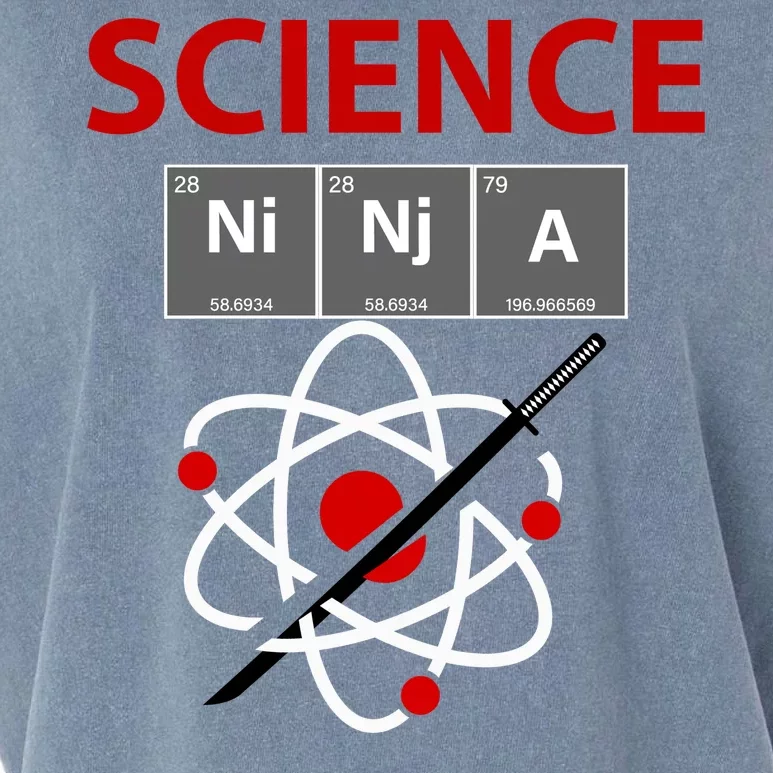 Science Ninja Garment-Dyed Women's Muscle Tee