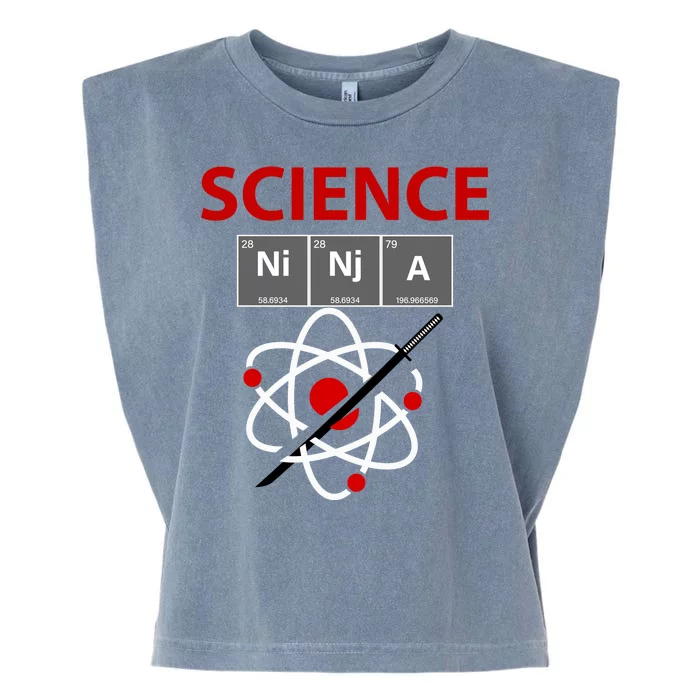 Science Ninja Garment-Dyed Women's Muscle Tee