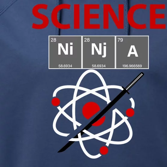 Science Ninja Performance Fleece Hoodie