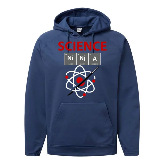 Science Ninja Performance Fleece Hoodie