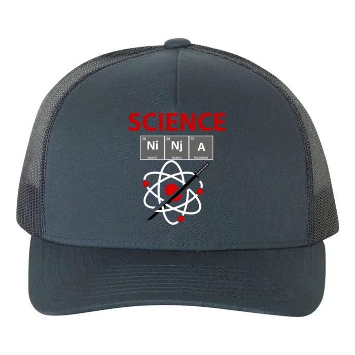 Science Ninja Yupoong Adult 5-Panel Trucker Hat