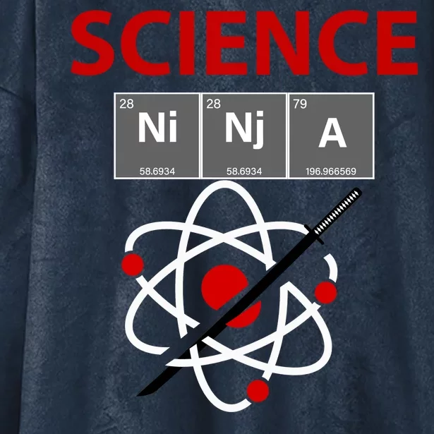 Science Ninja Hooded Wearable Blanket