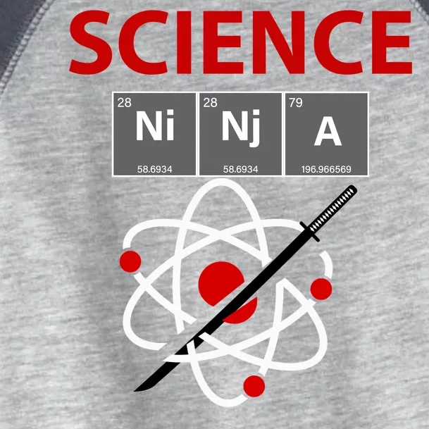 Science Ninja Toddler Fine Jersey T-Shirt