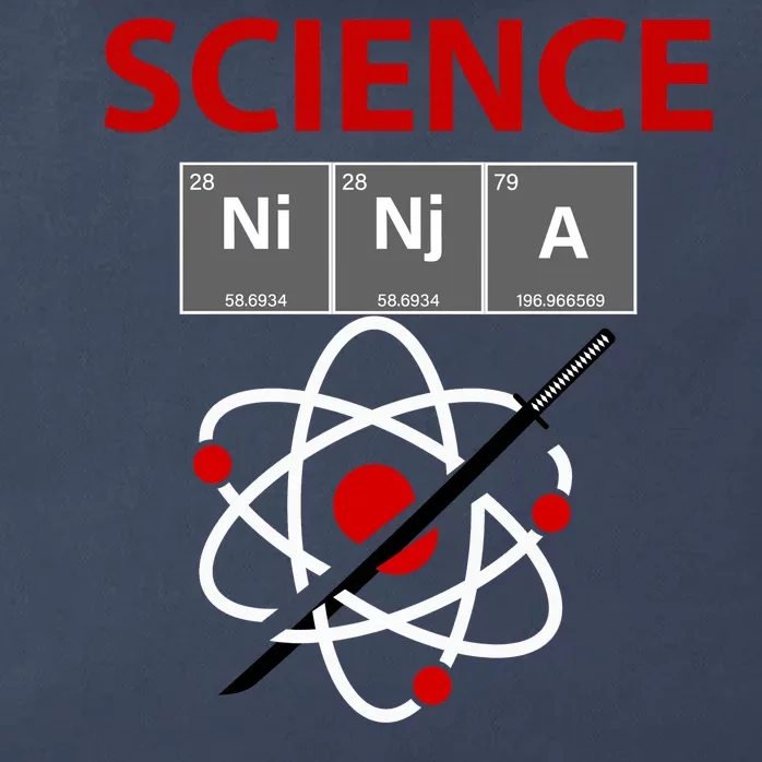 Science Ninja Zip Tote Bag