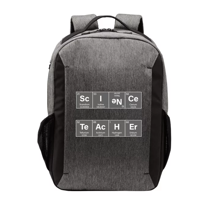 Science Teacher Periodic Table Logo Vector Backpack