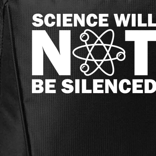 Science Will Not Be Silenced City Backpack