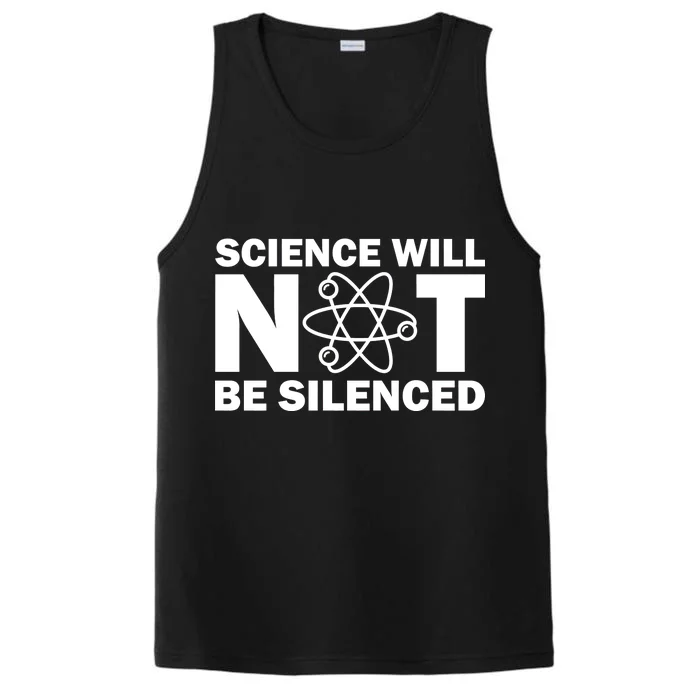 Science Will Not Be Silenced Performance Tank