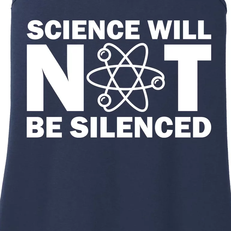 Science Will Not Be Silenced Ladies Essential Tank