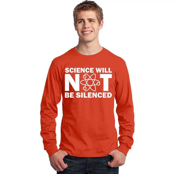 Science Will Not Be Silenced Long Sleeve Shirt