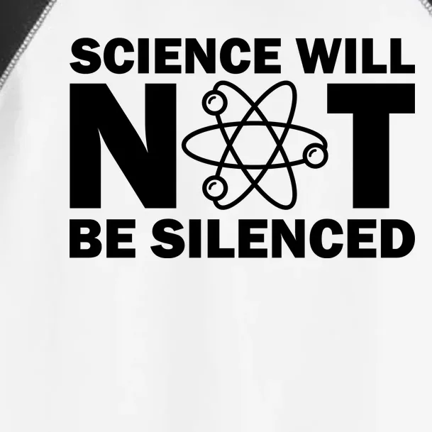 Science Will Not Be Silenced Toddler Fine Jersey T-Shirt