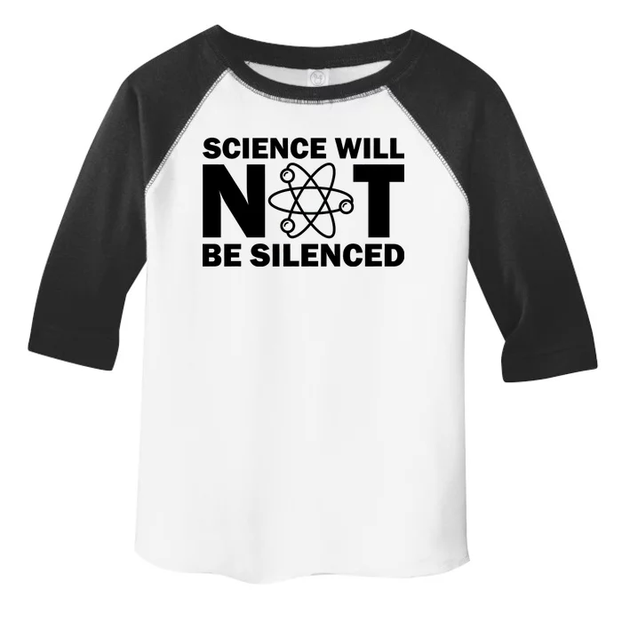 Science Will Not Be Silenced Toddler Fine Jersey T-Shirt