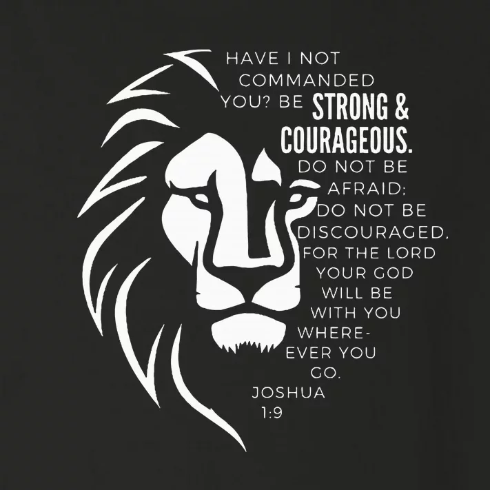 Strong & Courageous Joshua 19 Toddler Long Sleeve Shirt