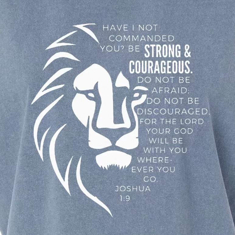 Strong & Courageous Joshua 19 Garment-Dyed Women's Muscle Tee