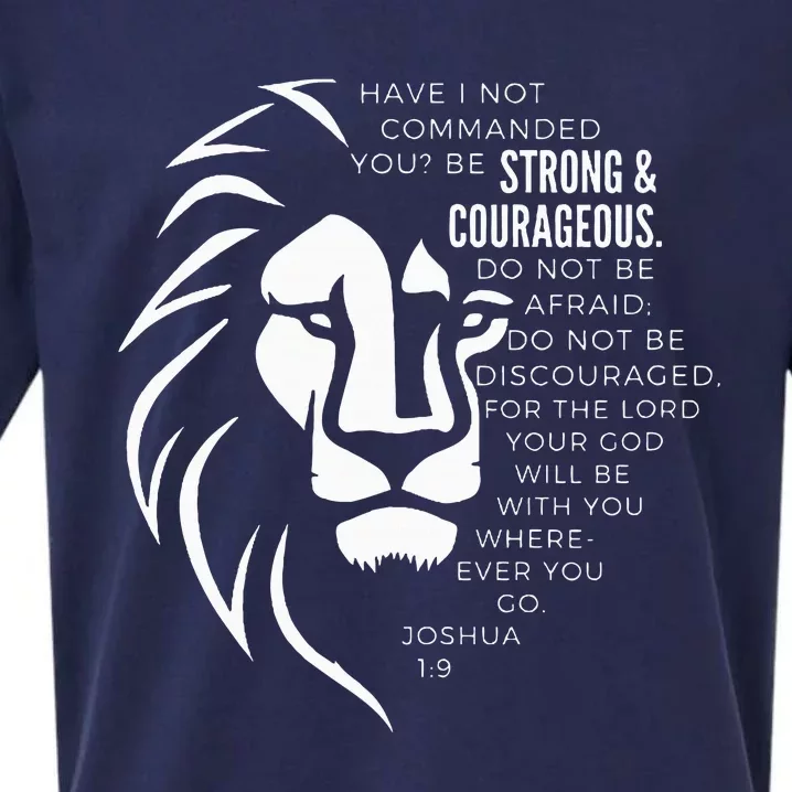 Strong & Courageous Joshua 19 Sueded Cloud Jersey T-Shirt