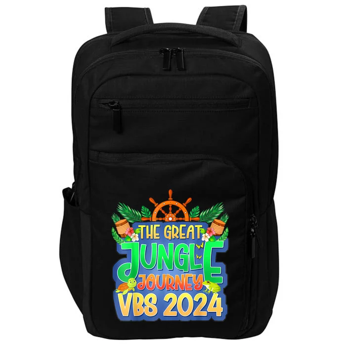 Summer Camp Jungle Journey Vbs 2024 Vacation Bible School Impact Tech Backpack