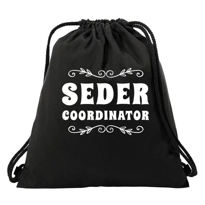 Seder Coordinator Jewish Funny Passover Leader Matzah Matzo Drawstring Bag