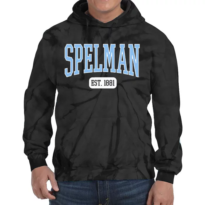 Spelman College Jaguars Est. Date Tie Dye Hoodie