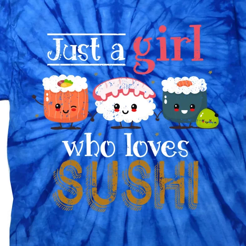 Sushi Chef Japanese Food Lover Kawaii Gift Sushi Gift Tie-Dye T-Shirt