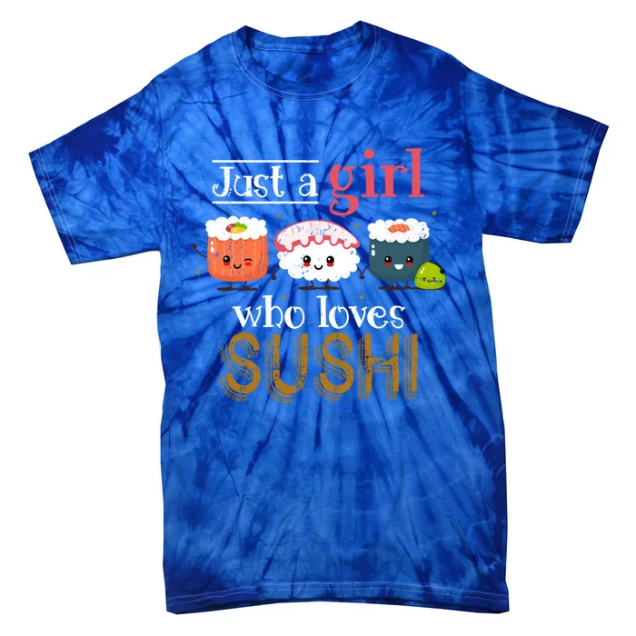 Sushi Chef Japanese Food Lover Kawaii Gift Sushi Gift Tie-Dye T-Shirt