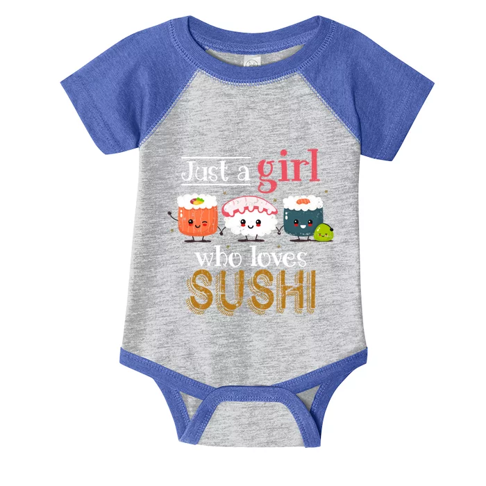 Sushi Chef Japanese Food Lover Kawaii Gift Sushi Gift Infant Baby Jersey Bodysuit