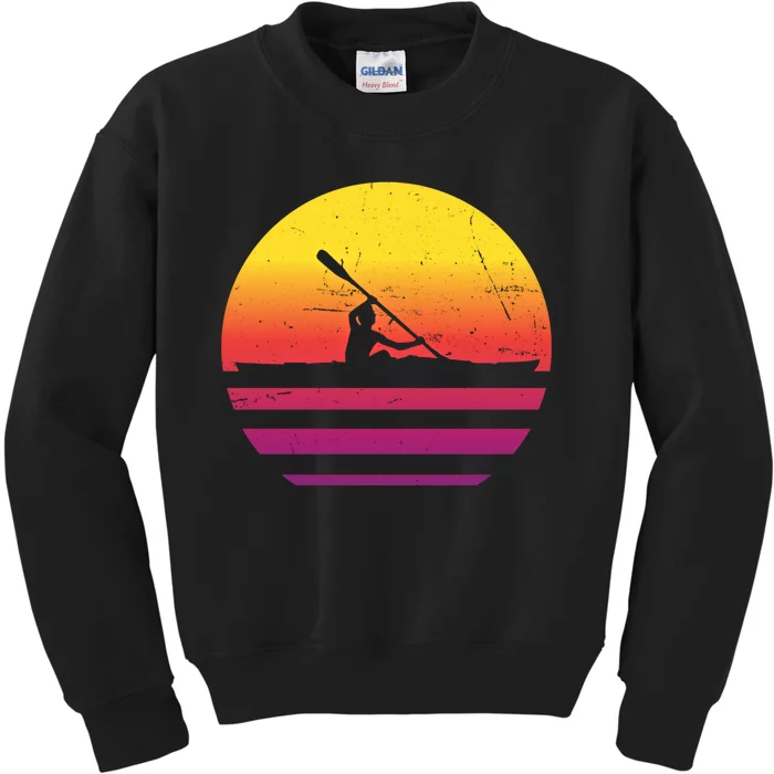 S Canoe Kayak S Kayaking Kayak Funny Gift Kids Sweatshirt