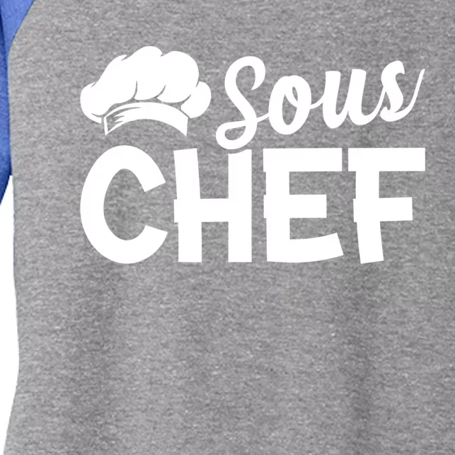 Sous Chef Kitchen Chef Culinary Restaurant Food Cooking Chef Gift Women's Tri-Blend 3/4-Sleeve Raglan Shirt