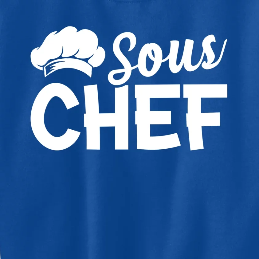 Sous Chef Kitchen Chef Culinary Restaurant Food Cooking Chef Gift Kids Sweatshirt