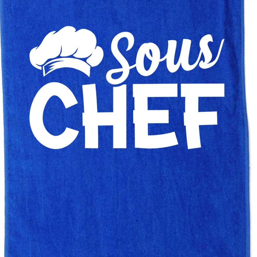 Sous Chef Kitchen Chef Culinary Restaurant Food Cooking Chef Gift Platinum Collection Golf Towel