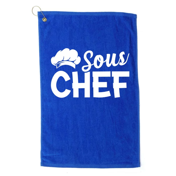 Sous Chef Kitchen Chef Culinary Restaurant Food Cooking Chef Gift Platinum Collection Golf Towel