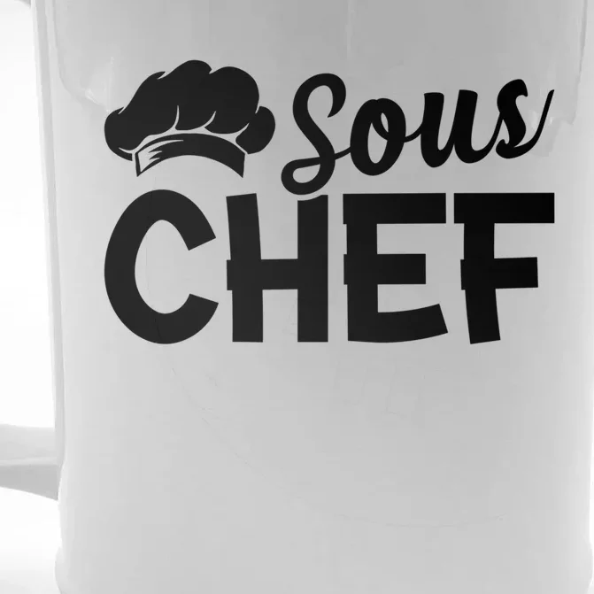 Sous Chef Kitchen Chef Culinary Restaurant Food Cooking Chef Gift Front & Back Beer Stein