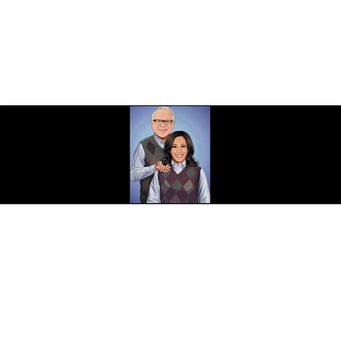 Step Candidates Kamala Harris And Tim Walz 2024 Bumper Sticker