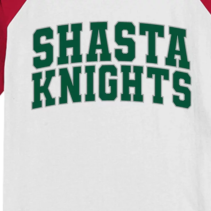 Shasta College Knights Kids Colorblock Raglan Jersey