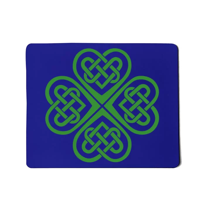 Shamrock Celtic Knot Irish Clover St Patricks Day Celts Gift Mousepad