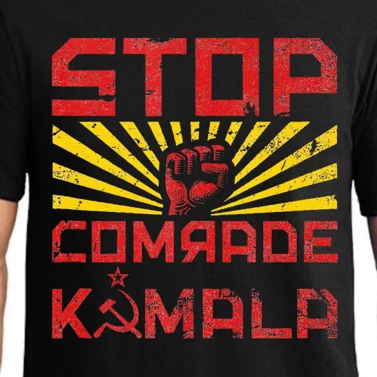 Stop Comrade Kamala Marxist Kamala Pajama Set