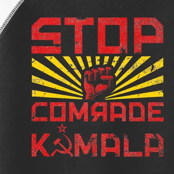 Stop Comrade Kamala Marxist Kamala Toddler Fine Jersey T-Shirt