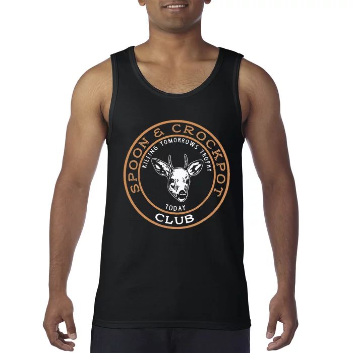 Spoon & Crockpot Killing Tomorrows Trophy Today Club Tank Top