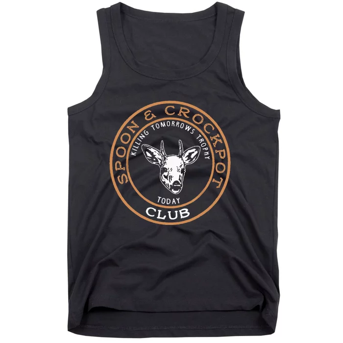 Spoon & Crockpot Killing Tomorrows Trophy Today Club Tank Top