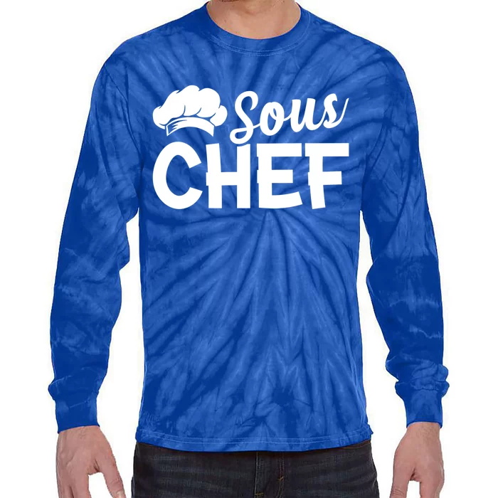 Sous Chef Kitchen Chef Restaurant Food Cooking Culinary Chef Gift Tie-Dye Long Sleeve Shirt