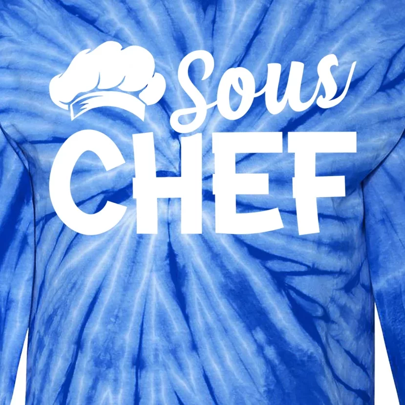 Sous Chef Kitchen Chef Restaurant Food Cooking Culinary Chef Gift Tie-Dye Long Sleeve Shirt