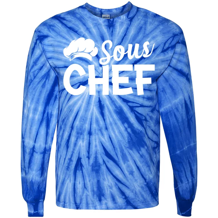 Sous Chef Kitchen Chef Restaurant Food Cooking Culinary Chef Gift Tie-Dye Long Sleeve Shirt