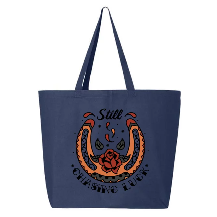 Still Chasing Luck Horseshoe 25L Jumbo Tote